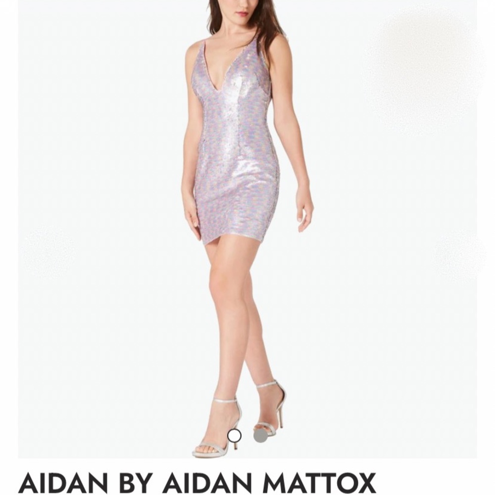 Aidan by Aidan Mattox Pastel Multi NWT size 10